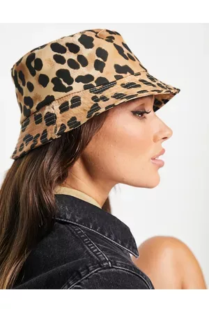 Topshop Leopard print bucket hat