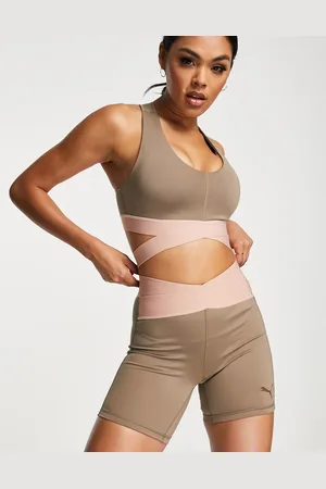 PUMA Training Desert banded shorts in