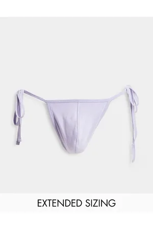 ASOS Tie side thong in