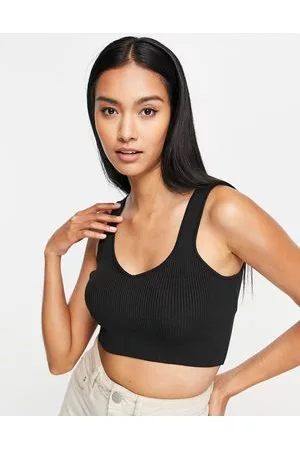 In wear InWear Ezzi kniited crop top in