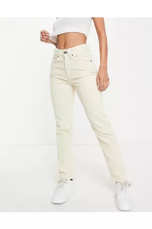 Kickers Wide leg trousers with embroidered pocket logo in cord