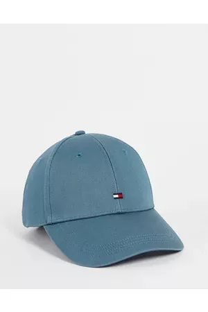Tommy Hilfiger Cotton essential flag cap in - MBLUE