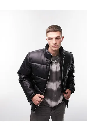 Mens puffer jacket on sale topman