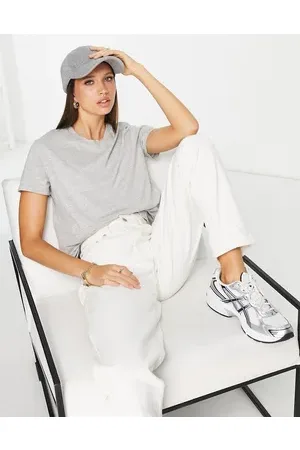 ASOS Ultimate cotton t-shirt with crew neck in marl