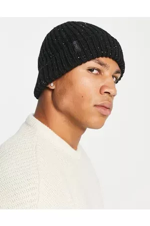 JACK & JONES Chunky knitted beanie with neps in