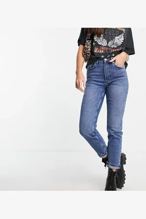 Stradivarius Tall slim mom jean with stretch in authentic