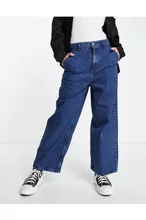 Bolongaro Abigal barrel leg high waist jeans in indigo