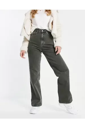 Dr Denim Echo stright leg jeans in washed thyme