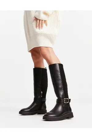 River island leather store boots