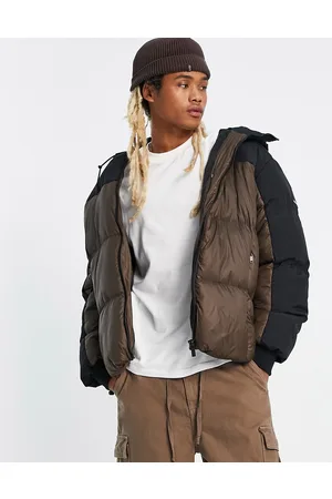 Oversized hooded outlet puffer jacket