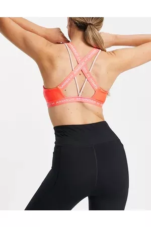 Under Armour Training low support crossback sports bra in
