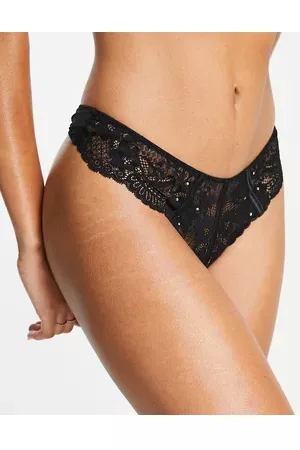 Pour Moi VIP lace G-string thong in