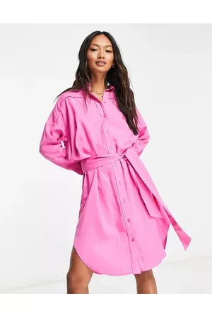 SELECTED Femme oversized shirt dress in
