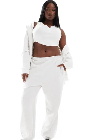 ASOS ASOS DESIGN Curve ultimate jogger in ice marl