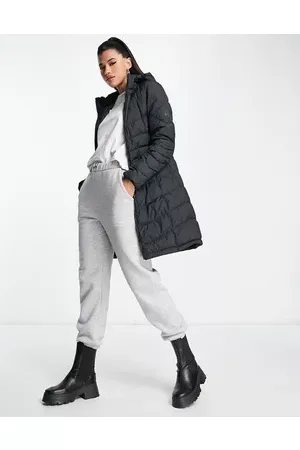 Jack Wolfskin Selenium long down puffer coat in