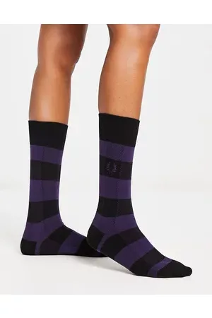 Fred Perry Check socks in