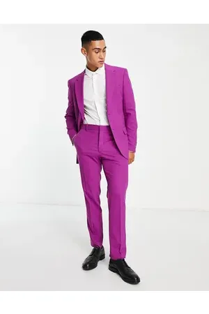 Purple suit store men