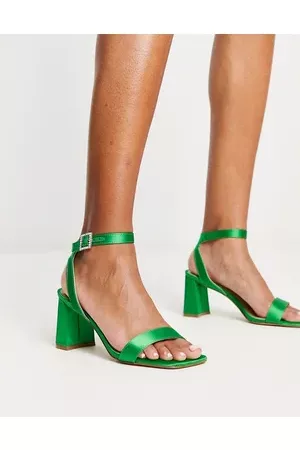 Steve Madden Grand heeled sandal in satin