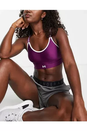 Under Armour Infinity Covered mid support sports bra in