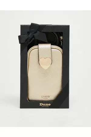 Dune Mini cross body phone holder with heart embellishment in