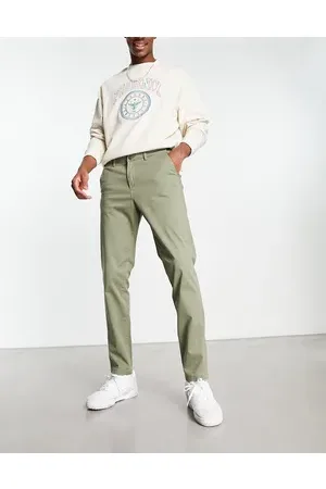 JACK & JONES Intelligence slim fit chino in khaki
