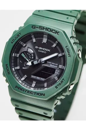 Casio GA-B2100 watch in khaki