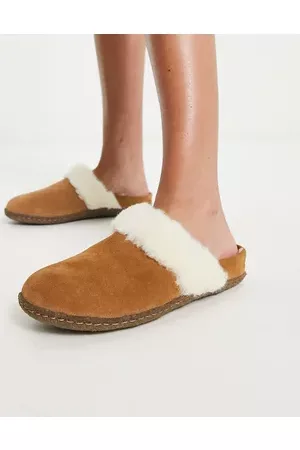 sorel Women Loungewear - Nakiska slipper in tan
