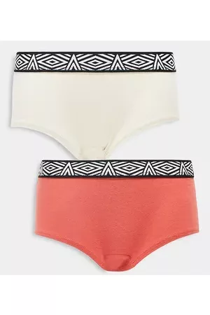 Umbro Women Sets - 2 pack co-ord hipster briefs in orange and clay