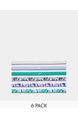 Nike 6 pack marble print headbands in