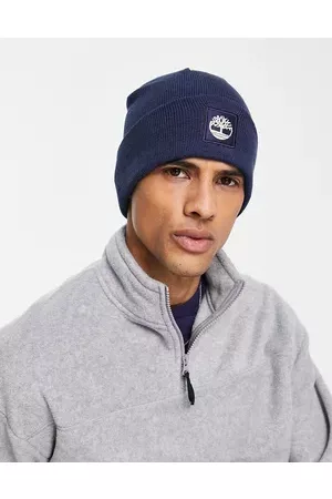 Timberland Cuffed beanie with patch in