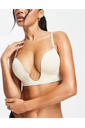 Magic Bodyfashion ultra plunge V bra in latte
