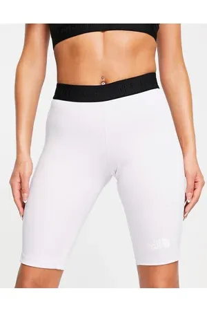 The North Face Training High Waist shorts in lilac
