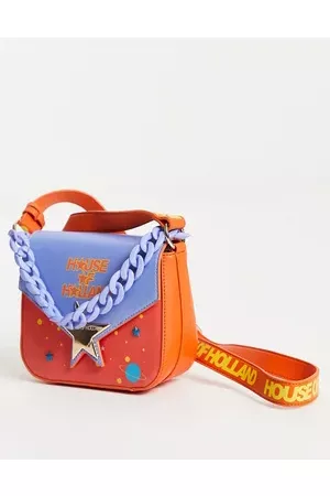 House of Holland Chain detail shoulder bag in