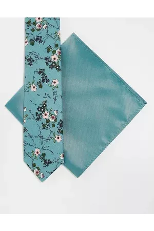 Gianni Feraud Tie and pocket square in print