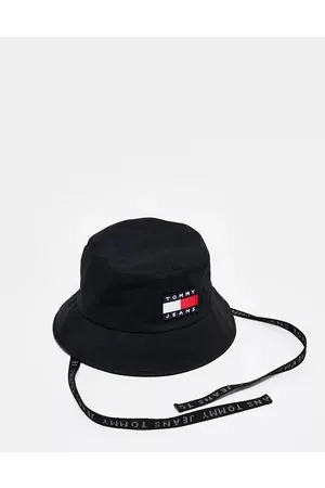 Tommy Hilfiger Men Hats - Heritage flag logo bucket hat in