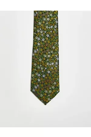 ASOS Slim tie in ditsy floral