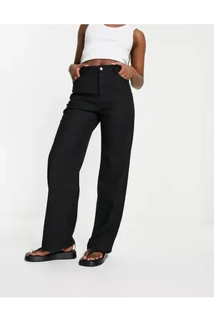 Monki Straight leg tailored trousers in