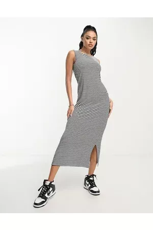 Fred Perry Stripe maxi dress in