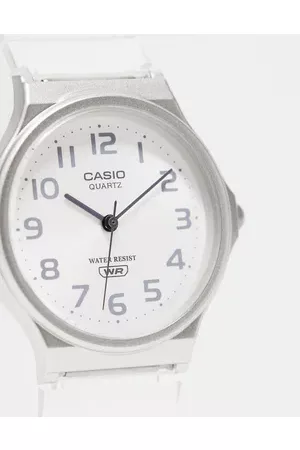 Casio MQ24S skeleton series silicone watch in
