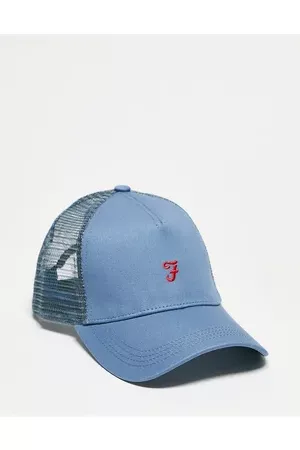 Farah Men Caps - Logo cap in blue