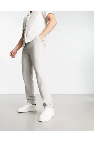 ASOS Smart slim wool mix trousers in puppytooth