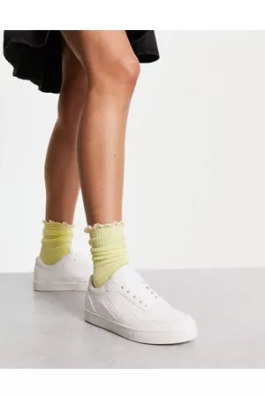 London Rebel Women Sneakers - Panelled lace up trainers in
