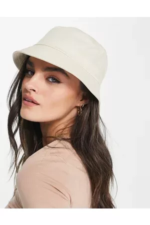 ASOS Canvas bucket hat in ecru