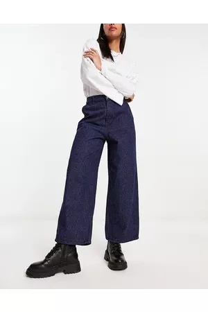 Bolongaro Women Jeans - Abigail paisley print high waist wide leg jeans in