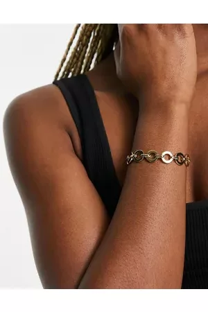Bolongaro Women Bracelets & Bangles - Circle chain link bracelet in antique