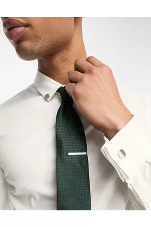 ASOS Men Neckties - 3 pack collar tips cufflinks and tie bar set in tone
