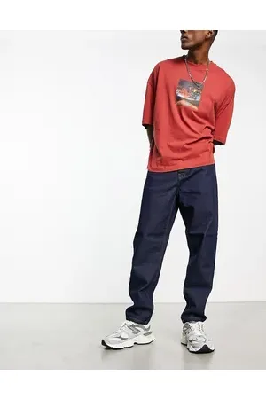 Carhartt Newel relaxed tapered fit jeans in one wash