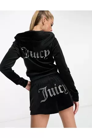 Juicy Couture Co-ord velour shorts in