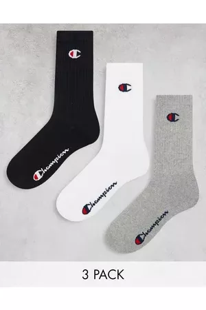 Champion Women Stockings - Ankle socks in grey white black 3 pack