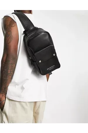 Bolongaro Minimal leather cross body bag in